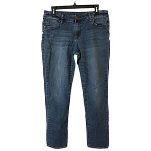 KUT from the Kloth Size 10 Straight Leg Jeans Minor Flaws